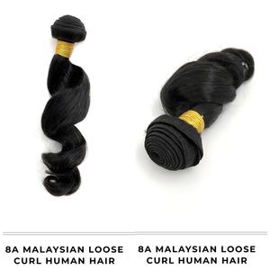 M A L A Y S I A N  H A I R | Loose Curl- Black